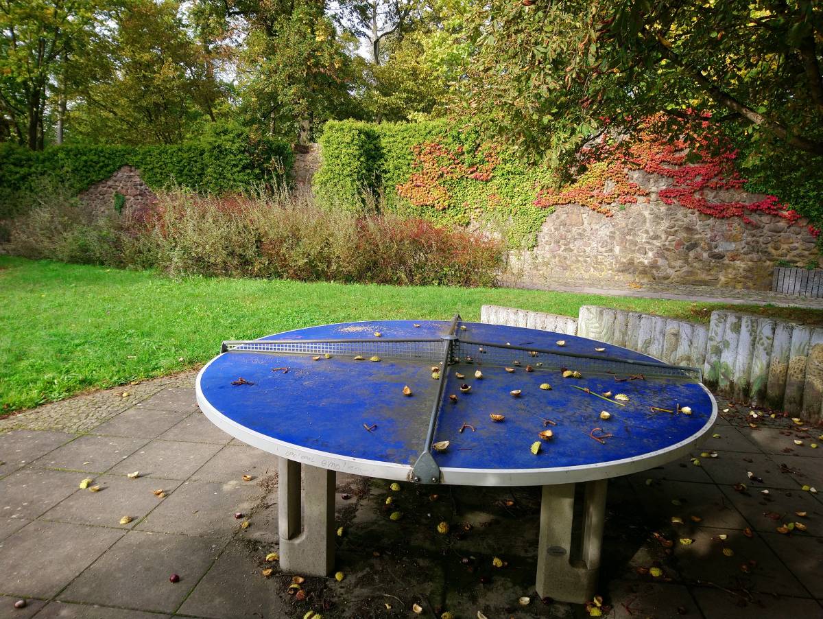 Tischtennis bei Stadtmauerweg