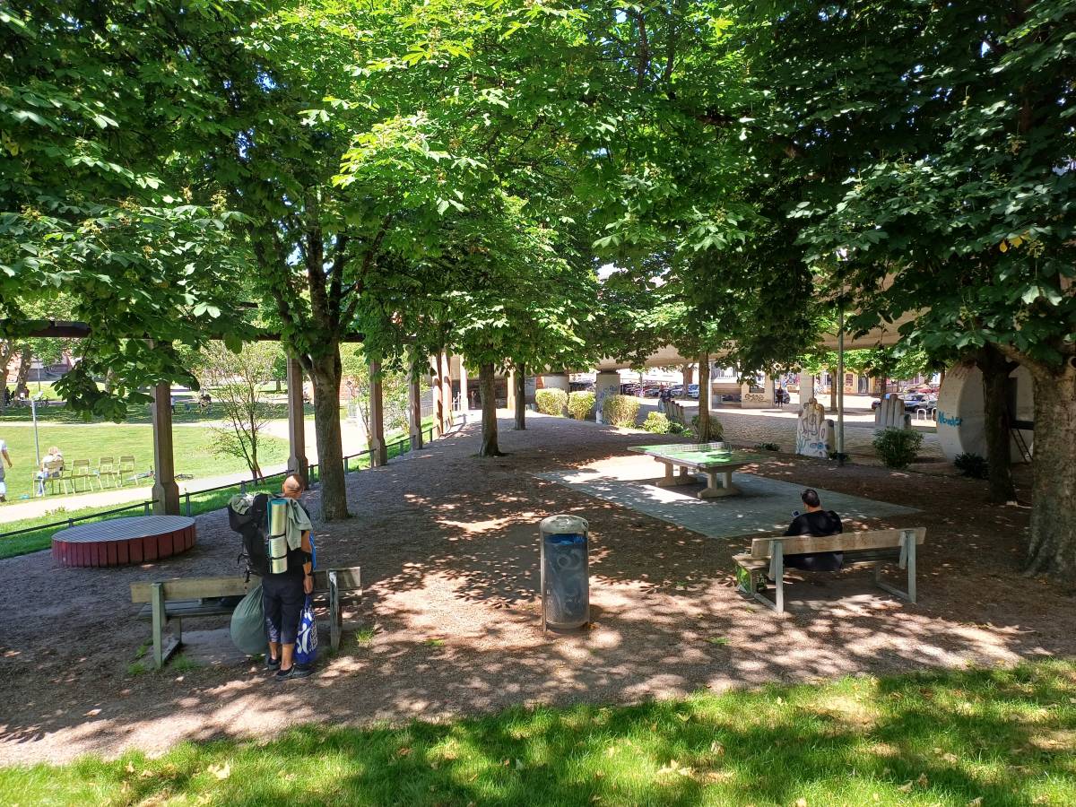 Tischtennis bei Stühlingerplatz