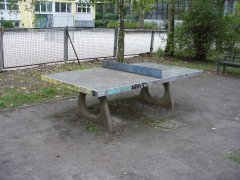 Tischtennis bei Bernhard-Bästlein-Straße