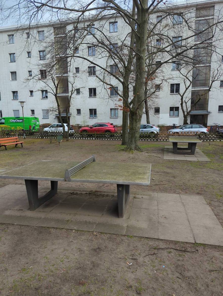 Tischtennis bei Gartenstraße