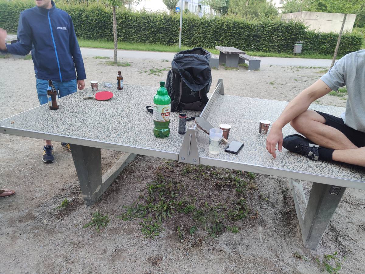 Tischtennis bei Asamstraße