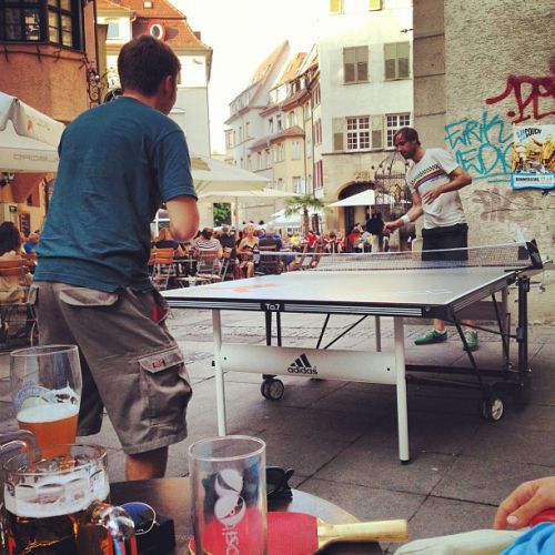 Tischtennis bei Geißstraße 10