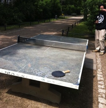 Tischtennis bei Fontanepromenade