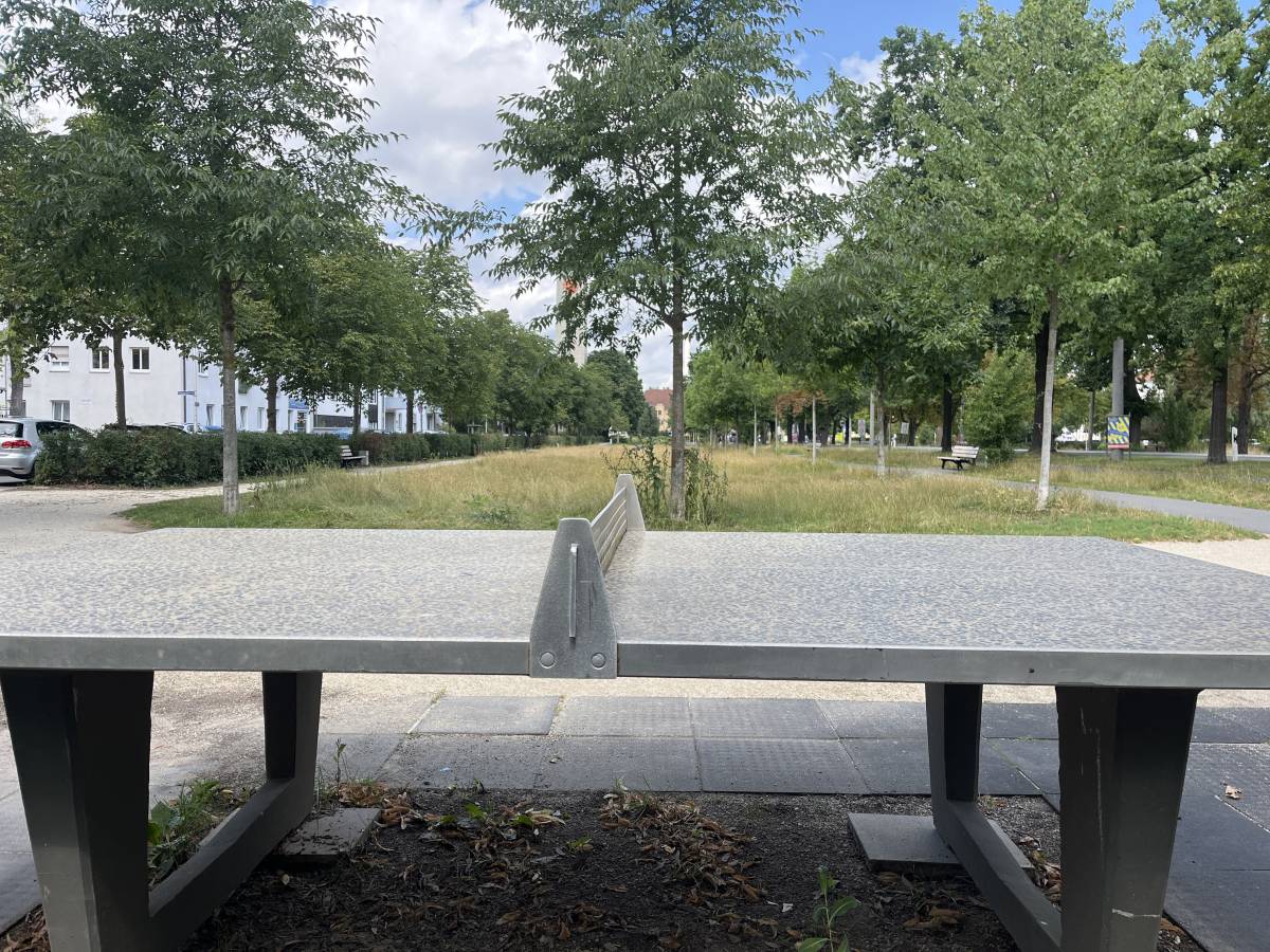 Tischtennis bei Nürnberger Straße