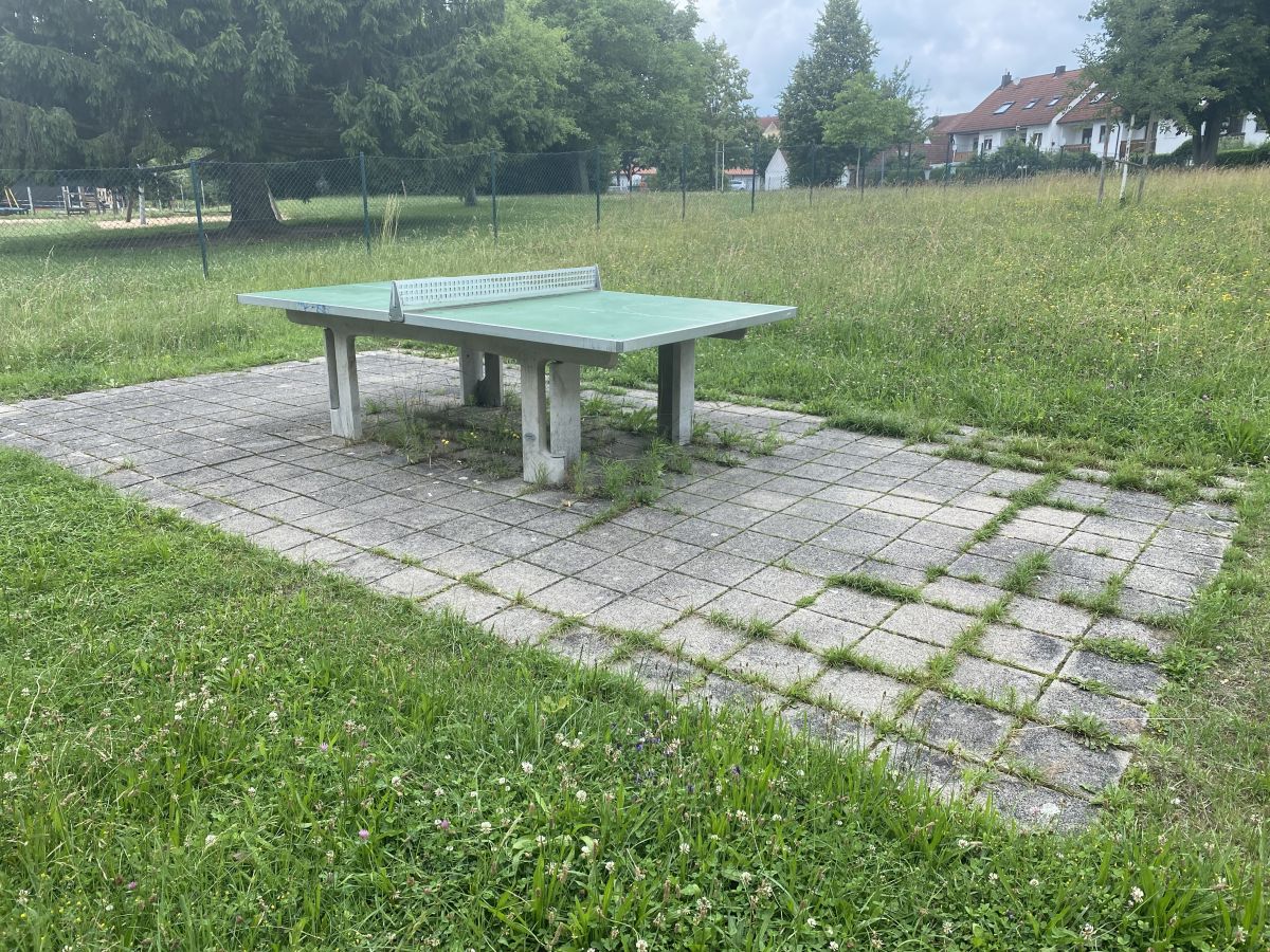 Tischtennis bei Wittelsbacherallee