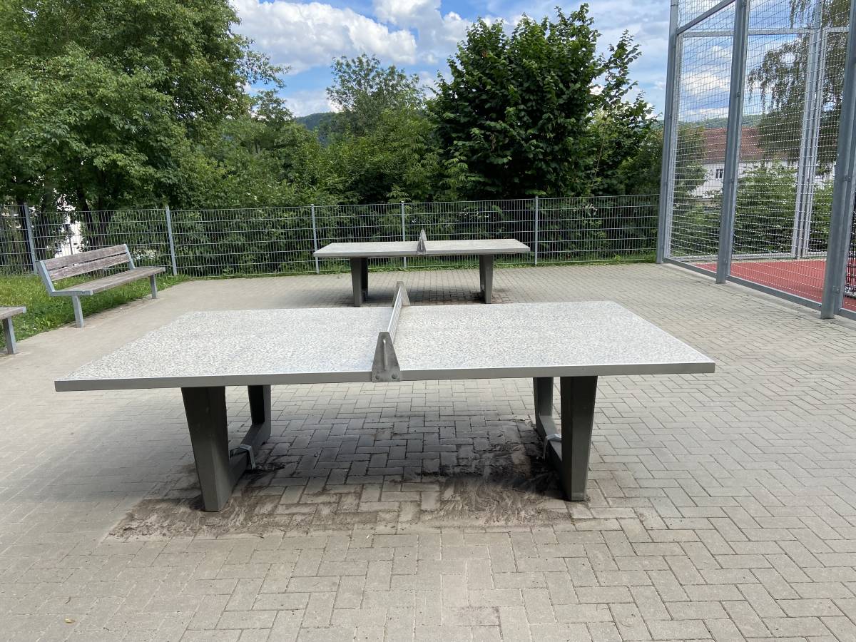 Tischtennis bei Friedenstraße