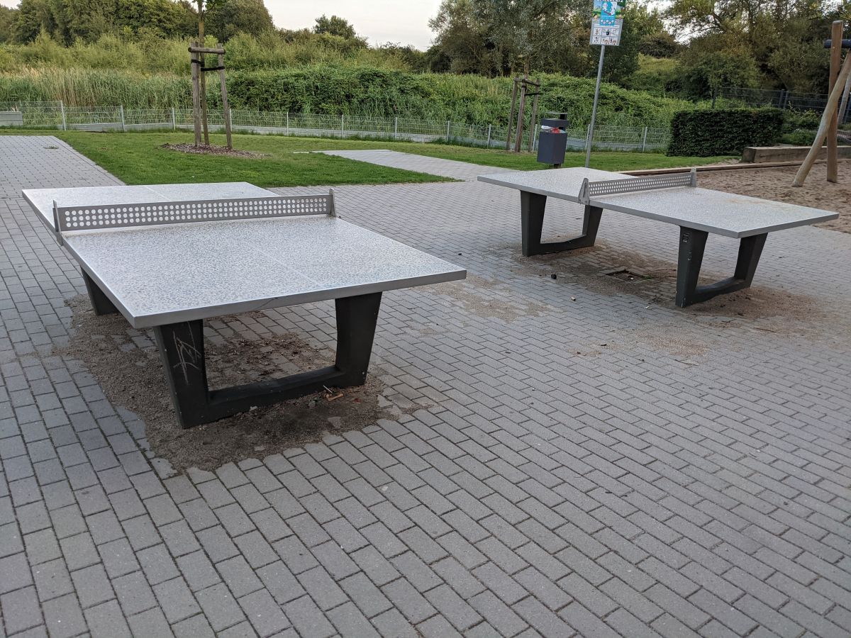 Tischtennis bei Am Gleisdreieck