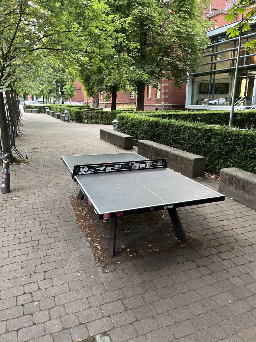 Tischtennis bei Leonardo-Campus