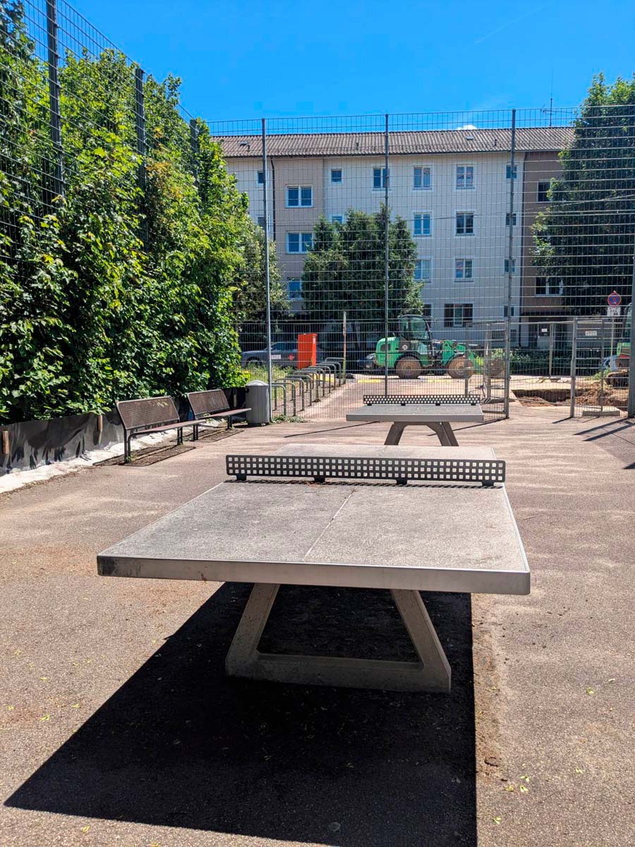 Tischtennis bei Fleiner Straße