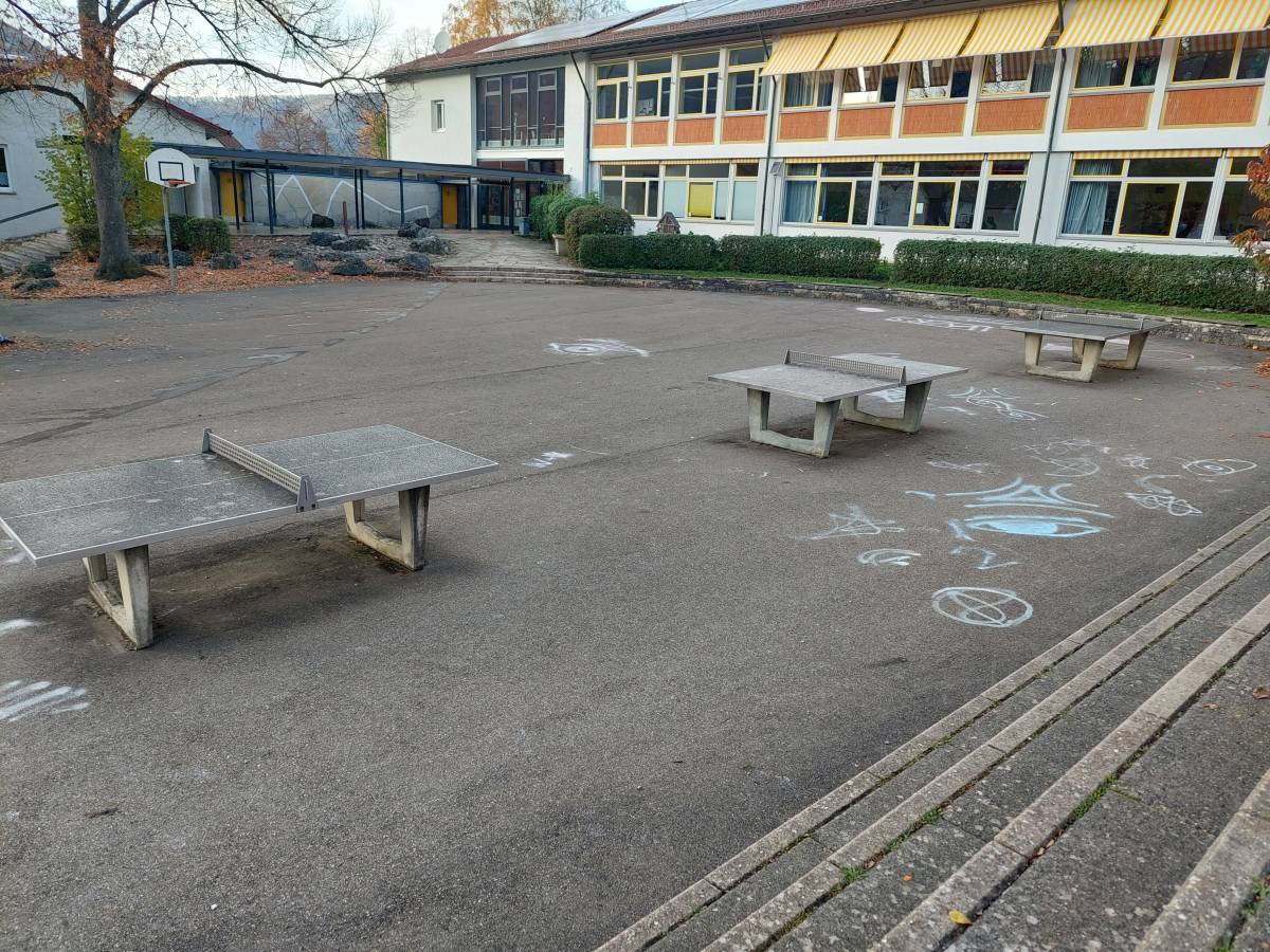 Tischtennis bei Tobelstraße