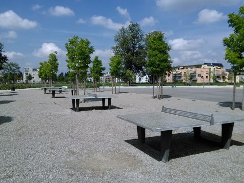 Tischtennis bei Mietek-Pemper-Weg