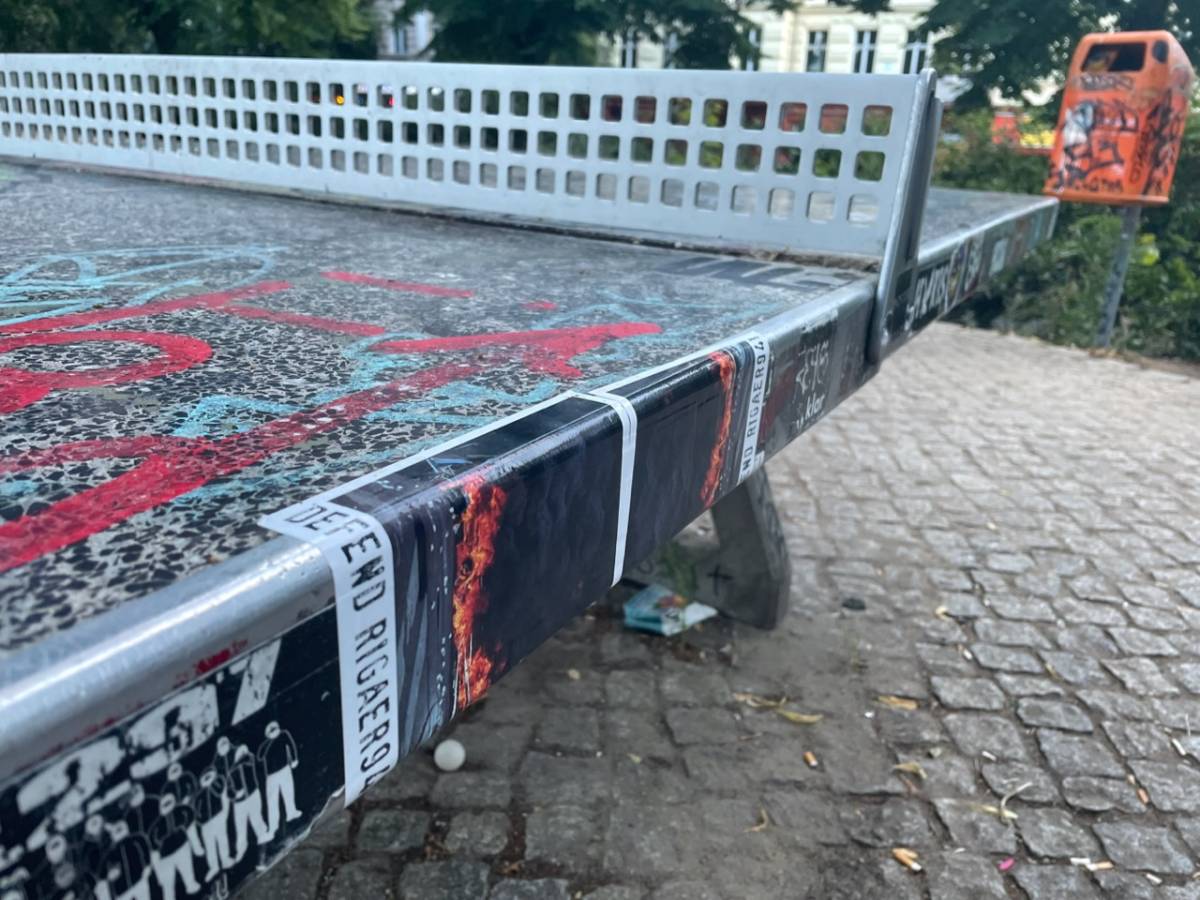 Tischtennis bei Lychener Straße