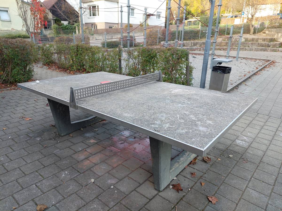 Tischtennis bei Hohe Steige