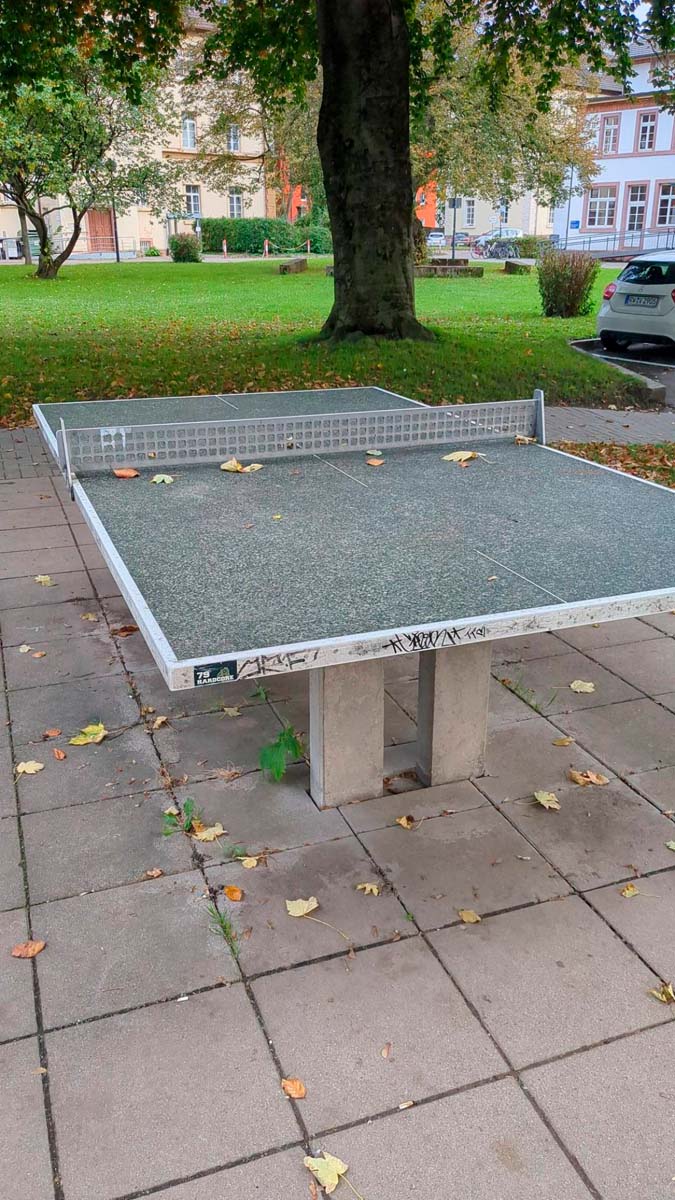 Tischtennis bei Engelbergerstraße
