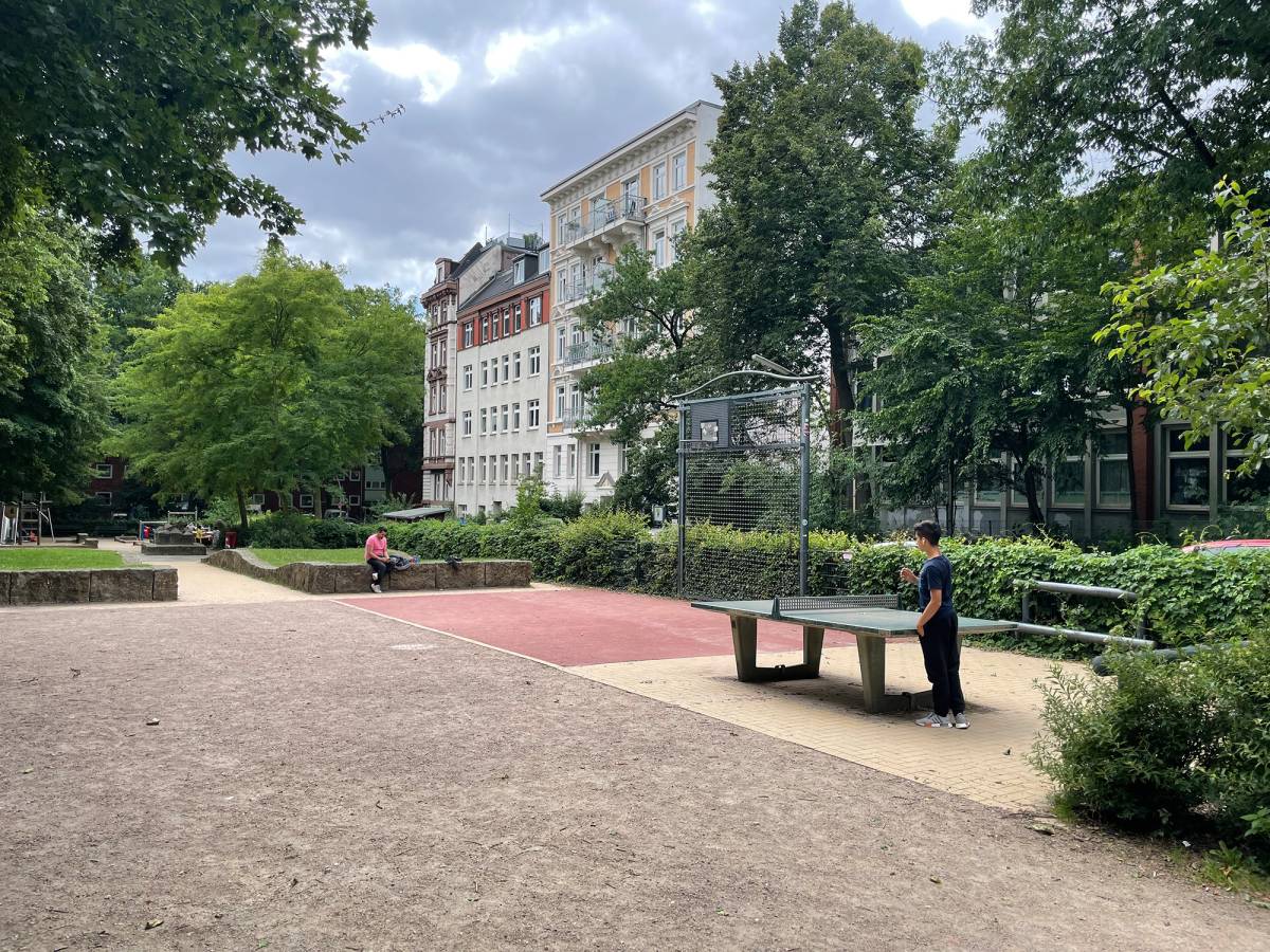 Tischtennis bei Winklers Pl. 8