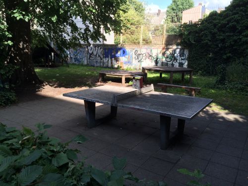 Tischtennis bei Tassostraße