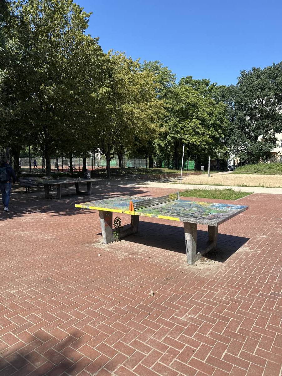 Tischtennis bei Am Friedrichshain