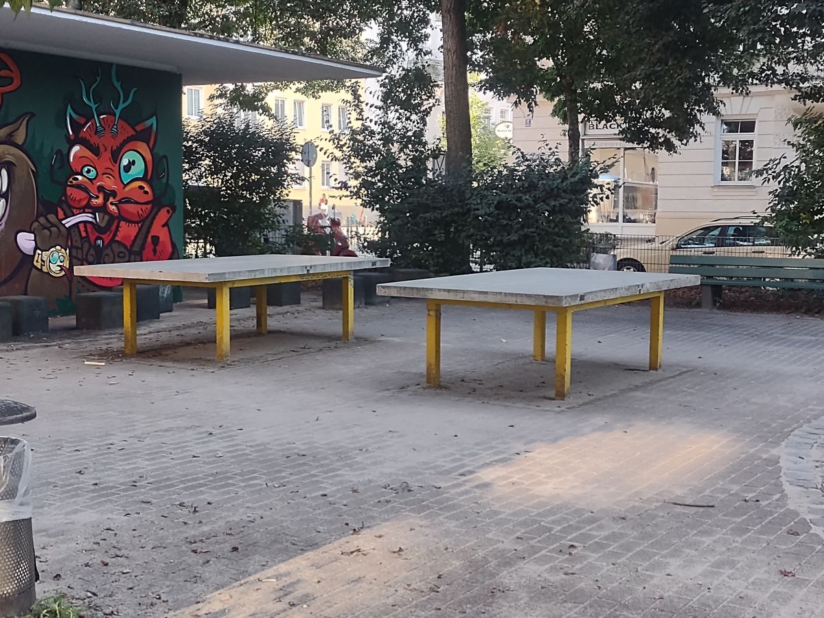 Tischtennis bei Pündterplatz