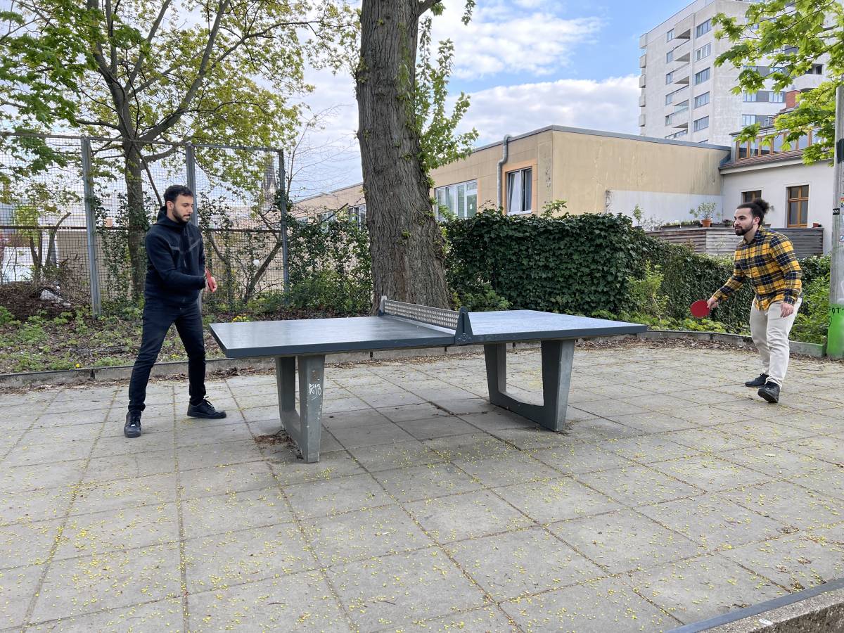 Tischtennis bei Scheringstraße