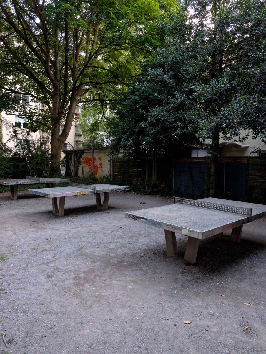 Tischtennis bei Binnenstraße