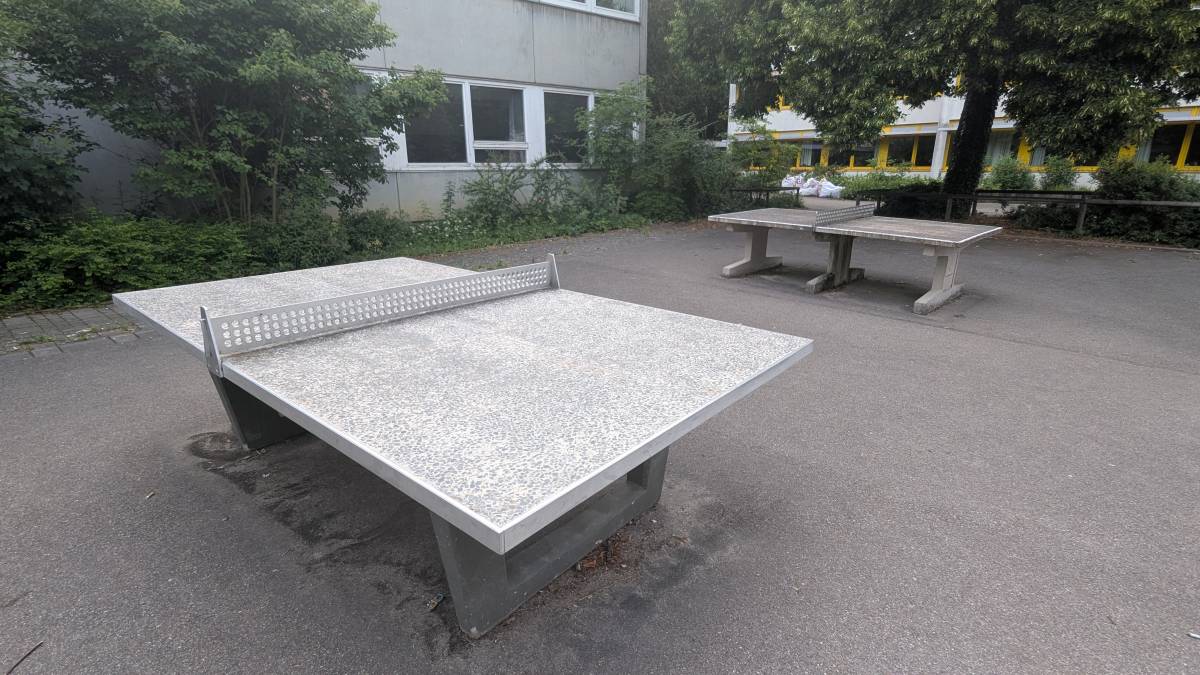 Tischtennis bei Friedrichstraße