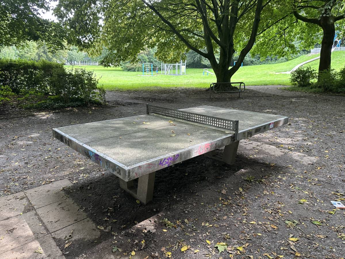 Tischtennis bei Burgstraße