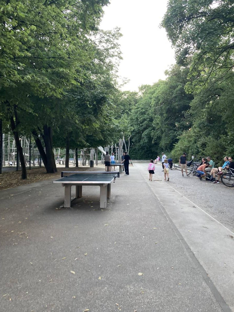 Tischtennis bei Kazmairstraße