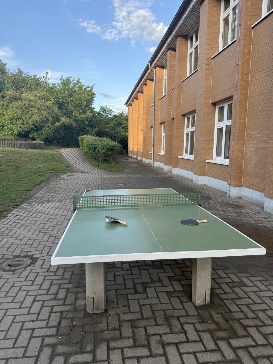 Tischtennis bei Wilhelm-Martin-Dienstbach-Straße