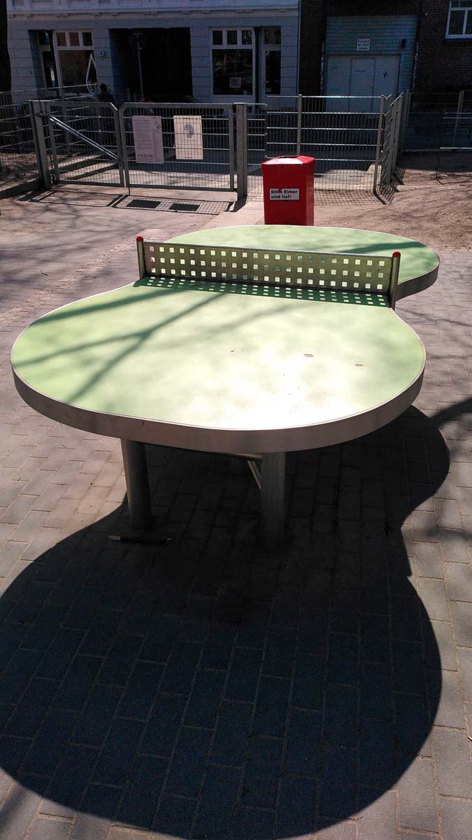 Tischtennis bei Markusstraße