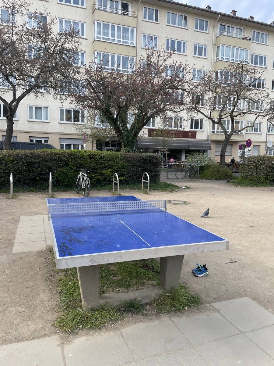 Tischtennis bei Frauenlobplatz