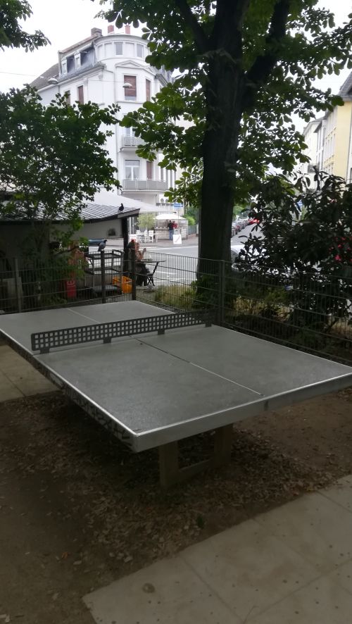 Tischtennis bei Adlerflychtplatz 1