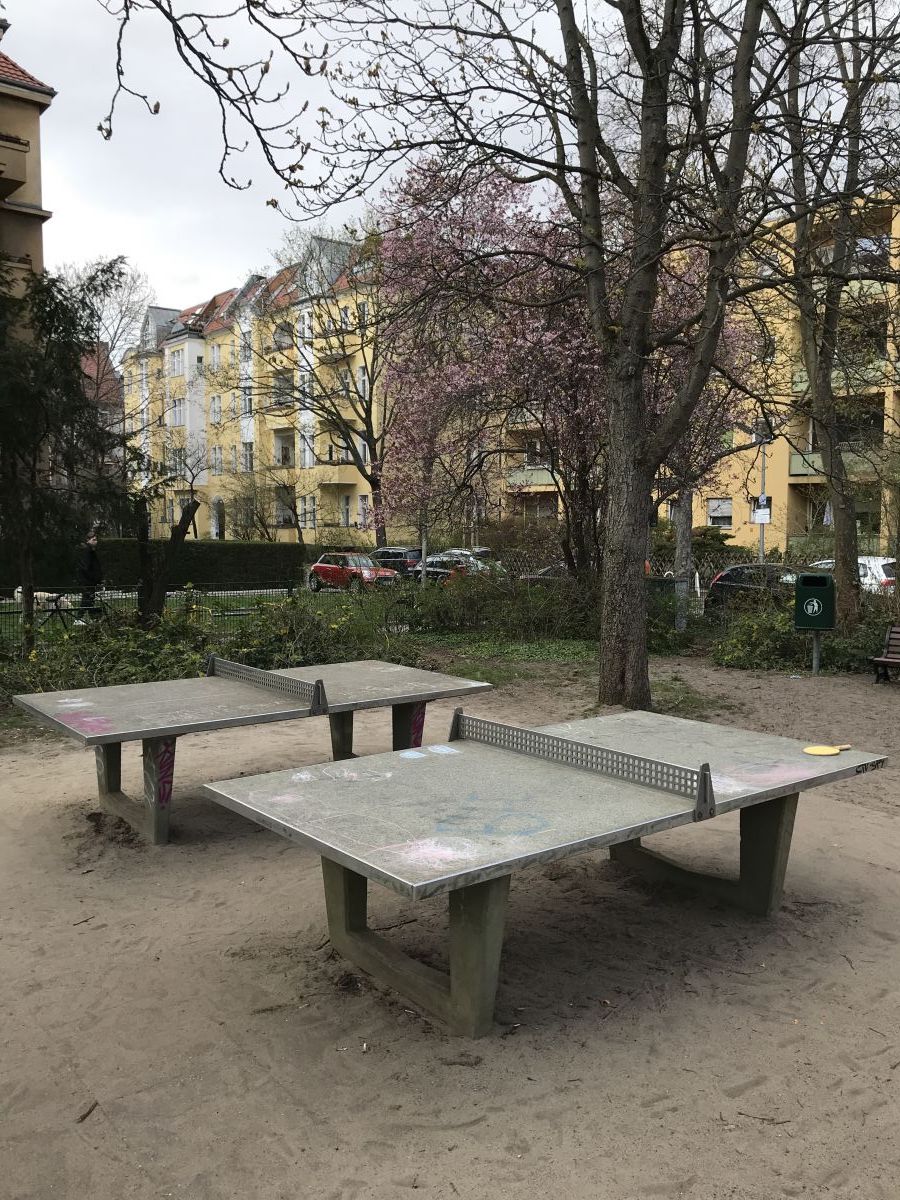 Tischtennis bei Lefèvrestraße 19