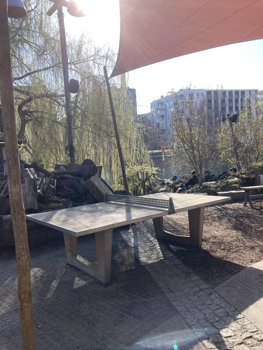 Tischtennis bei Holzmarktstraße