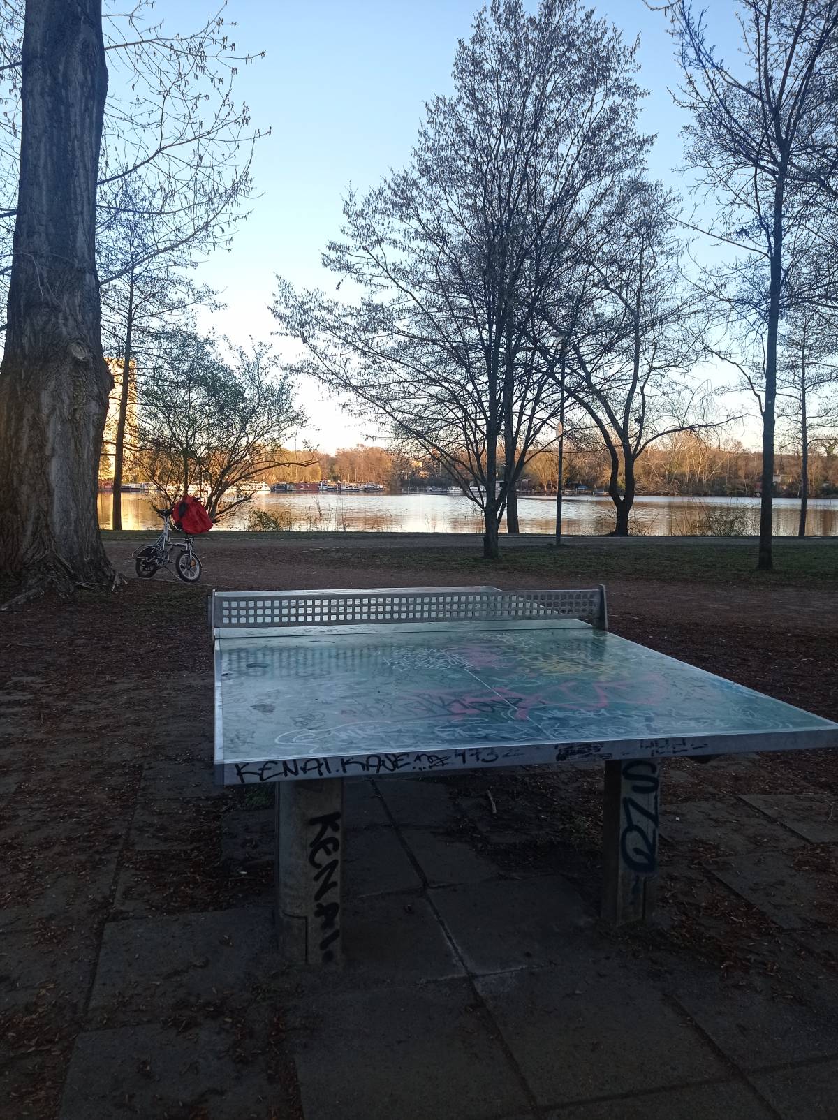 Tischtennis bei Marquisat-Ufer