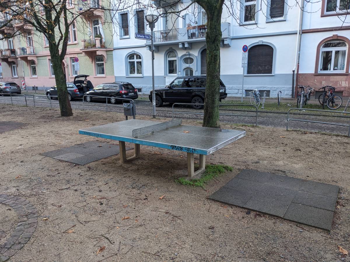 Tischtennis bei Rottweiler Straße