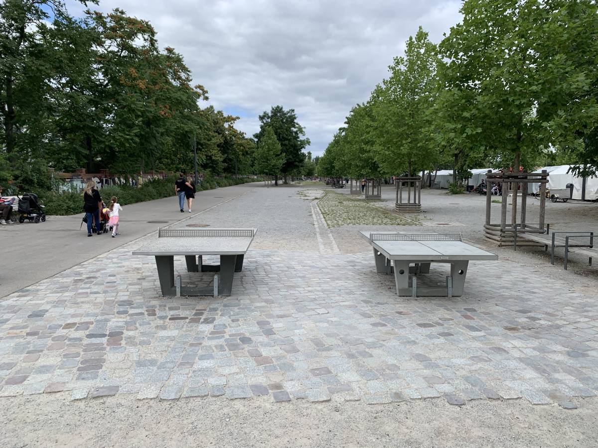 Tischtennis bei Wolliner Straße