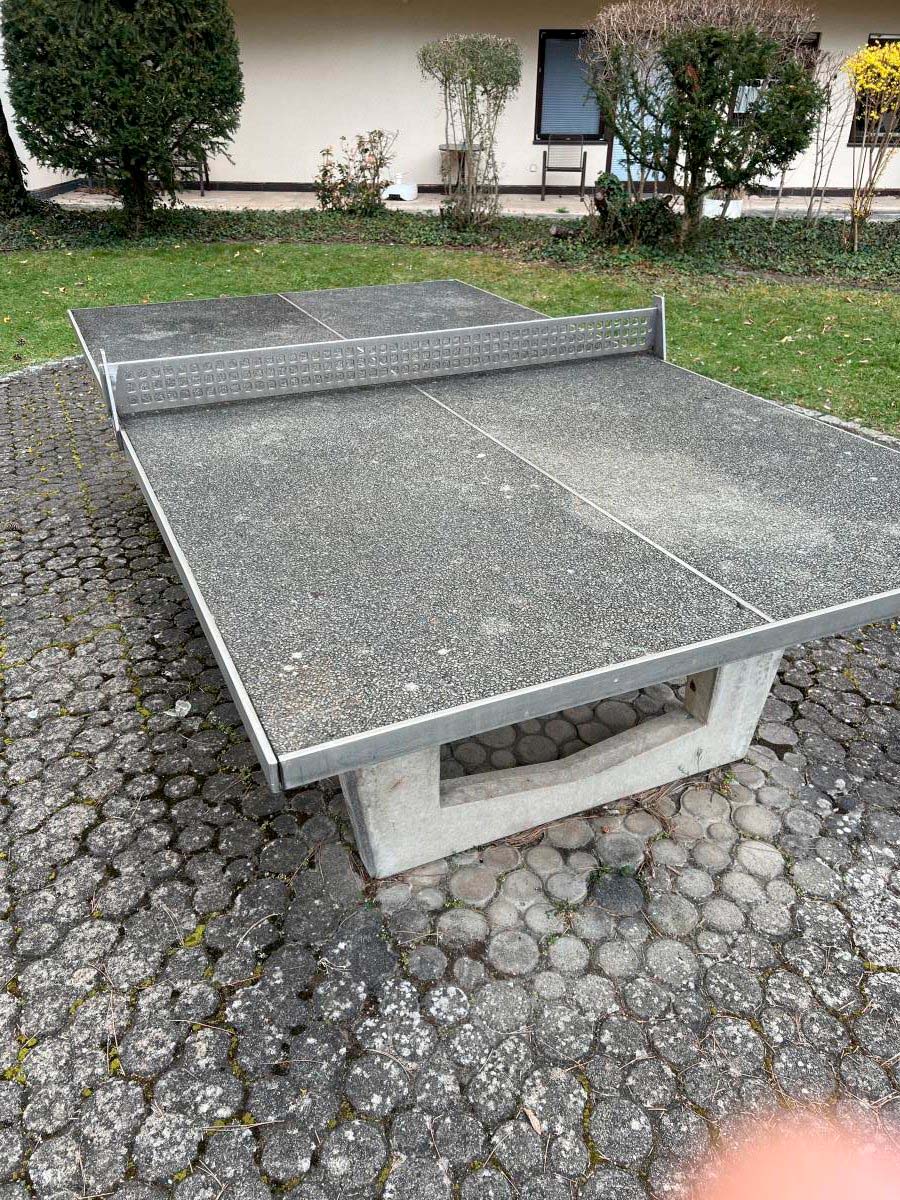 Tischtennis bei Josephsburgstraße