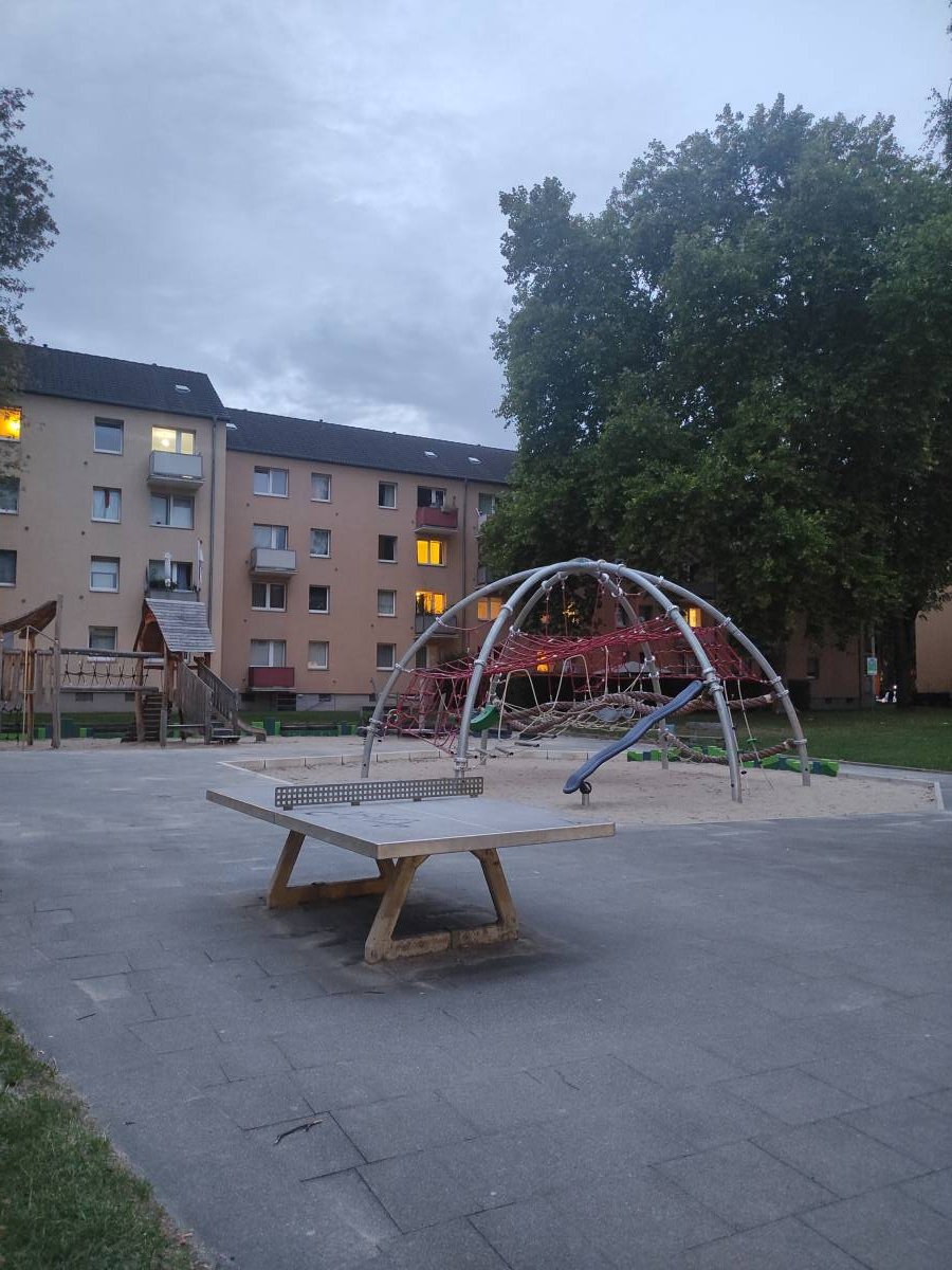 Tischtennis bei Hermann-Kunz-Straße