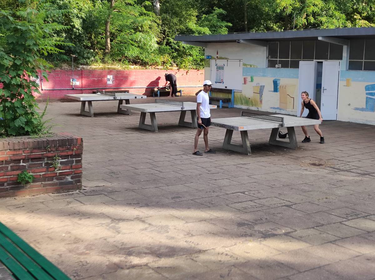 Tischtennis bei Nordufer