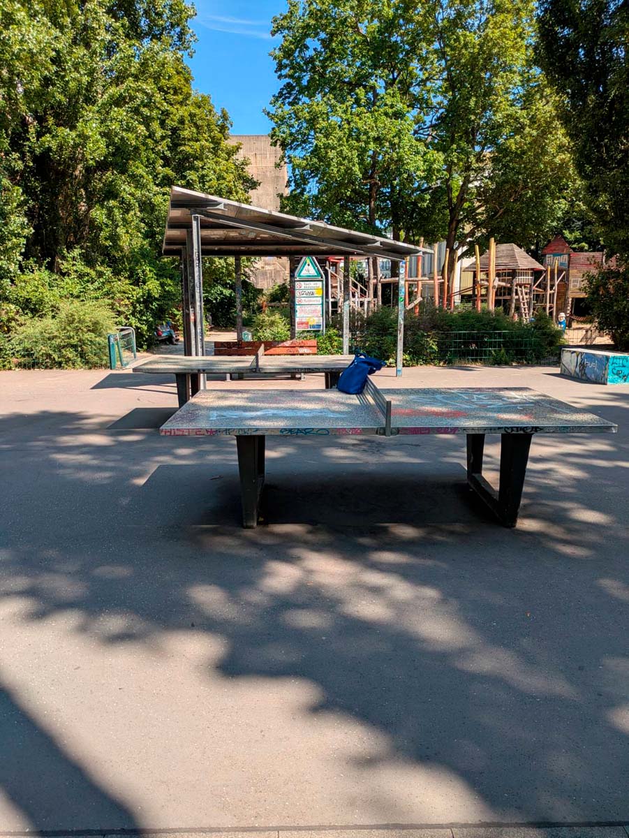 Tischtennis bei Pallasstraße
