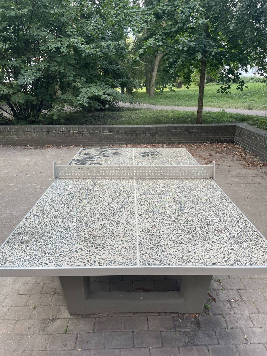Tischtennis bei Mehrower Allee