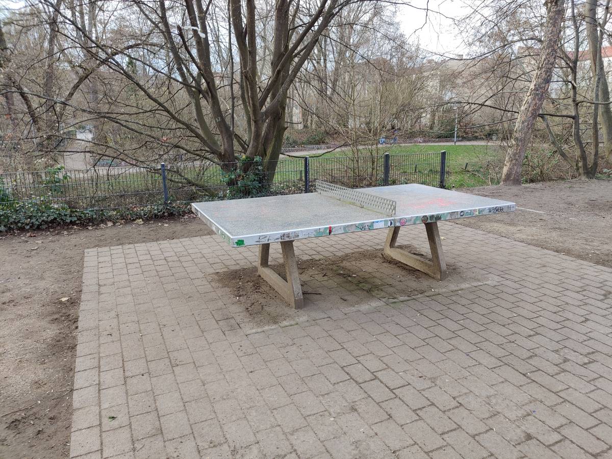 Tischtennis bei Gotenburger Straße