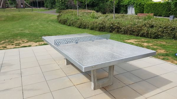 Tischtennis bei Tischtennisplatte #11169