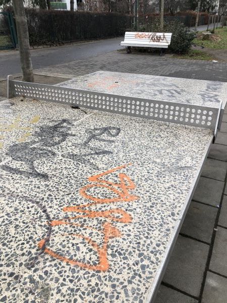 Tischtennis bei Mittelbruchzeile