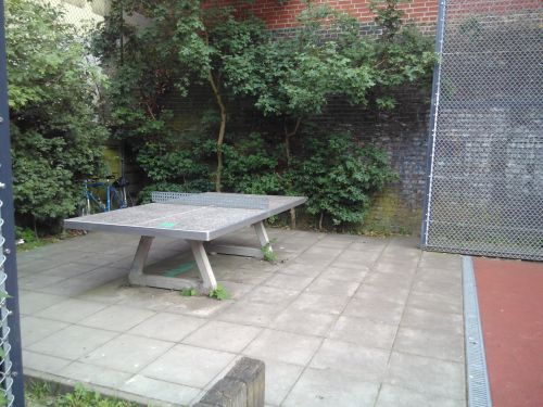 Tischtennis bei Fidicinstraße 36