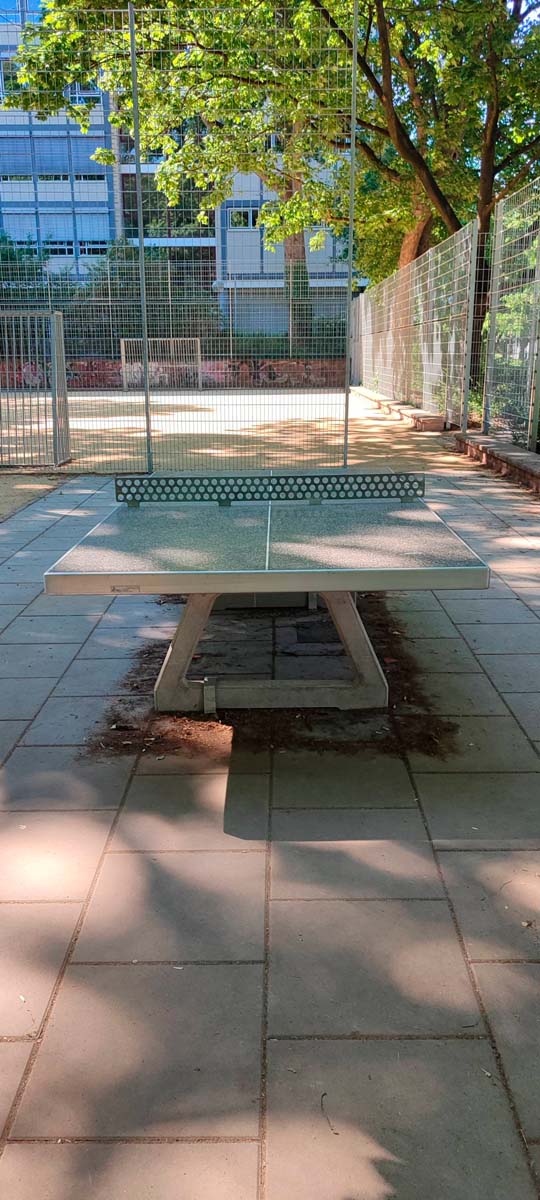 Tischtennis bei Friedberger Anlage