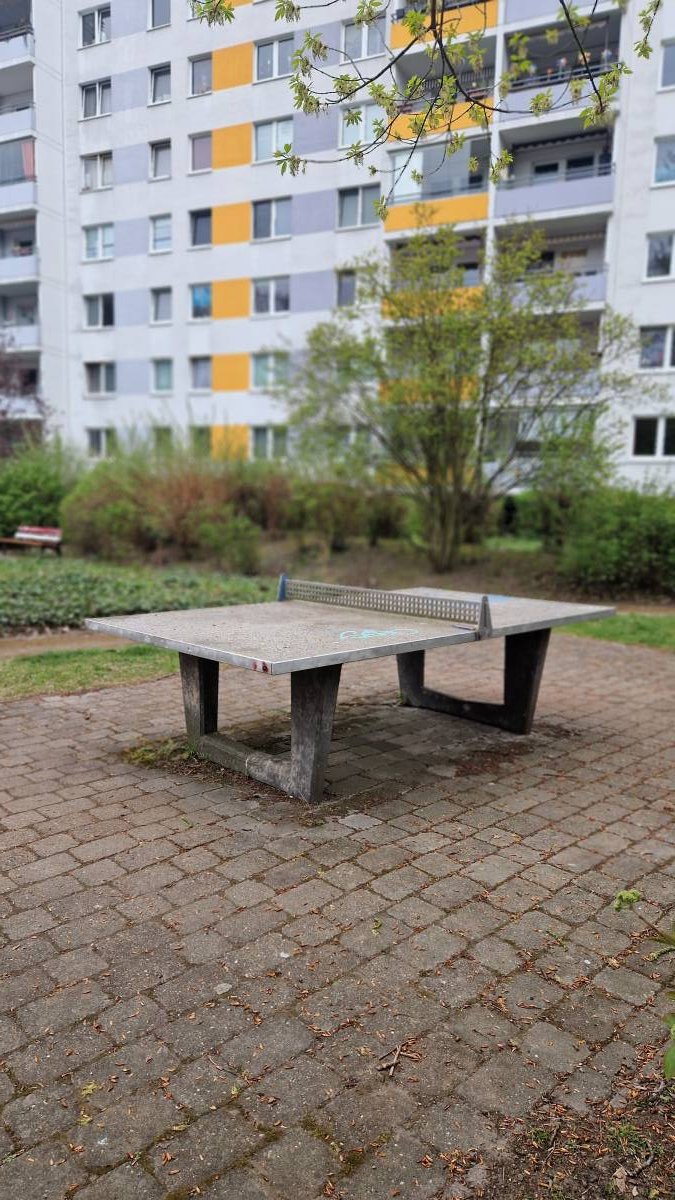 Tischtennis bei Landsberger Allee