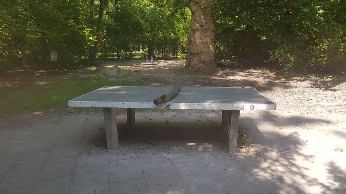 Tischtennis bei Englischer Garten München