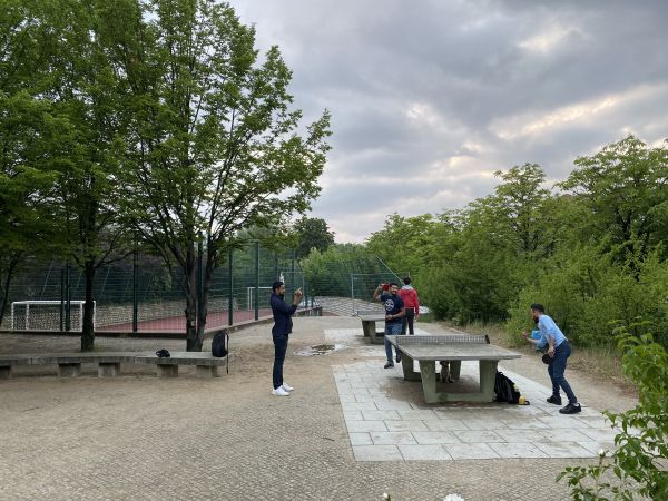 Tischtennis bei Heisenbergstraße