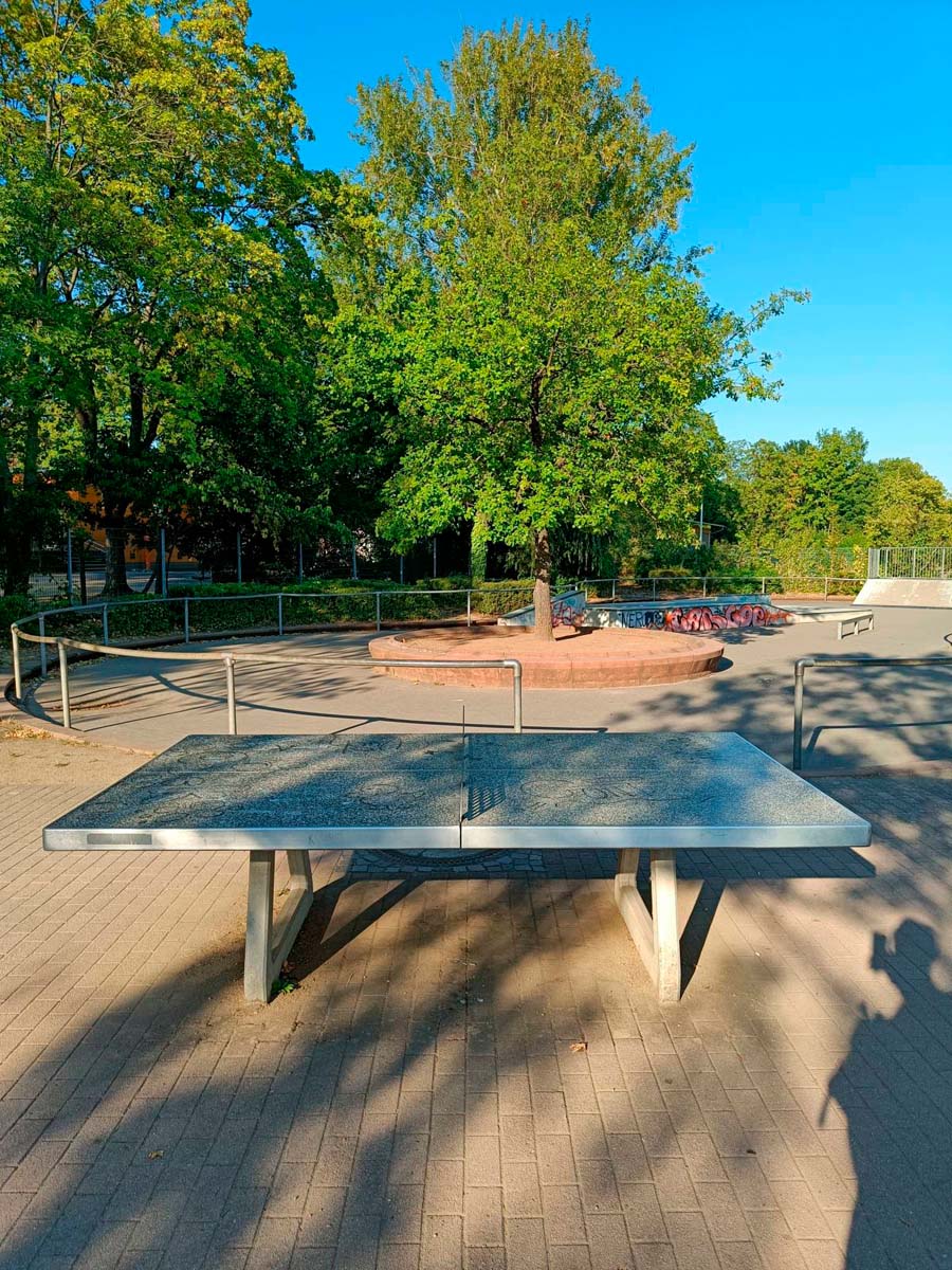 Tischtennis bei Griesheimer Ufer 19